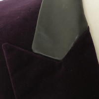 Closed Purple velvet Blazer