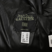 Jean Paul Gaultier Long-Blazer in Schwarz