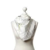 Armani Silk scarf with figurines motif