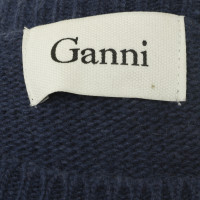 Ganni Robe en tricot rayé
