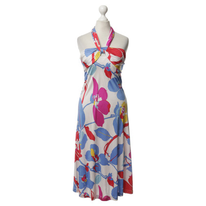 Cacharel Silk dress with pattern