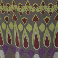 Antik Batik Robe en soie imprimée