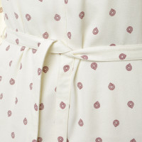 A.P.C. Cream dress with pattern