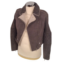 Chanel Grey leather jacket