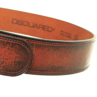 Dsquared2 Brown leather belt