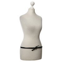 Schumacher Patent leather belt with loop detail