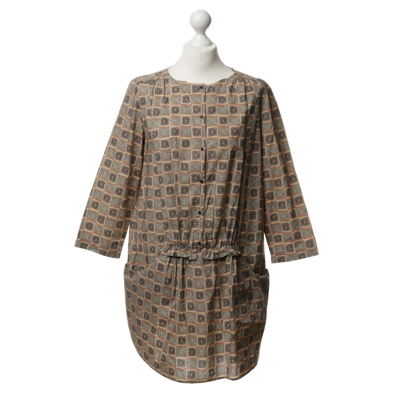 Hoss Intropia Cotton dress with pattern