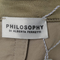 Philosophy Di Alberta Ferretti Licht jasje in licht groen