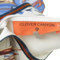 Clover Canyon Abito tubino con il reticolo