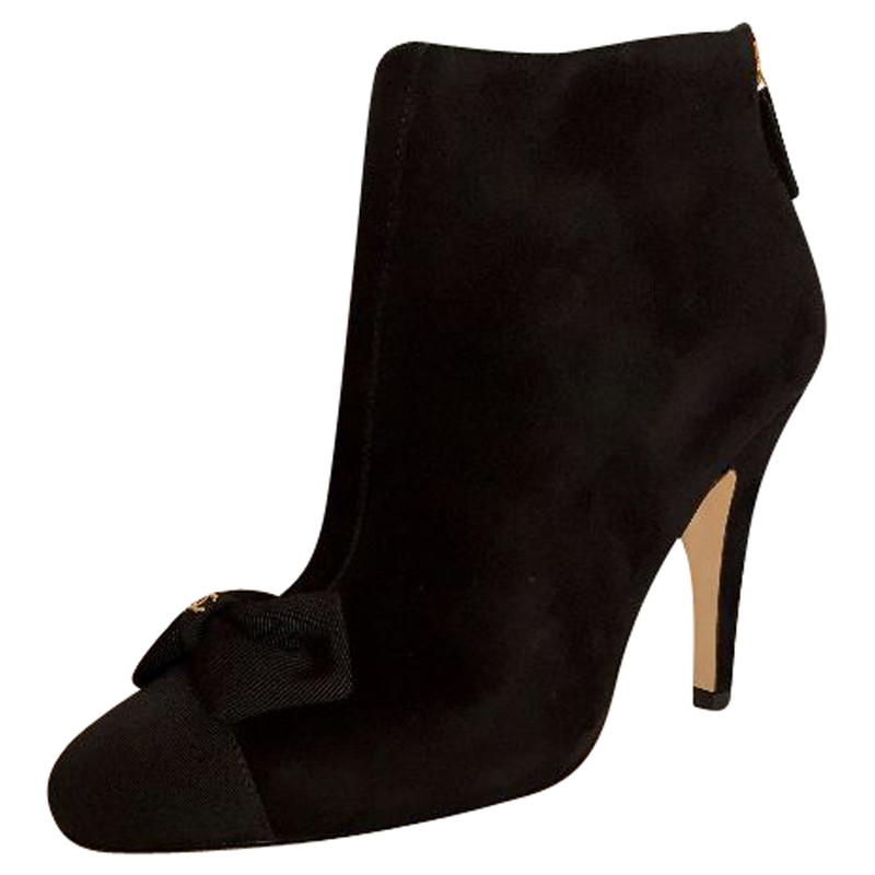 Chanel Ankle Boots in Suede