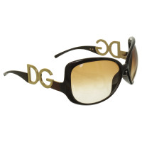 Dolce & Gabbana Sonnenbrille mit Logo-Bügeln