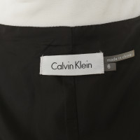Calvin Klein Kleid in Schwarz-Weiß