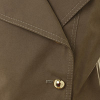 Dimitri Verde cappotto con bottoni oro