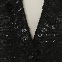 Chanel Gilet in paillettes nero