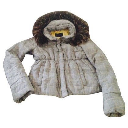 Gas Quilted Jacket with fur 