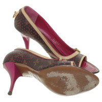 Louis Vuitton Peep-toes from monogram of canvas