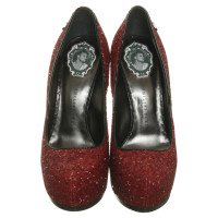 Philipp Plein Pumps with glitter particles