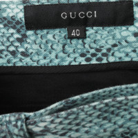 Gucci Pants with snake print