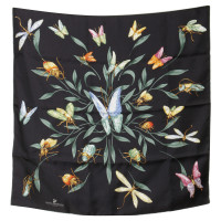 Swarovski Silk scarf with insect motif