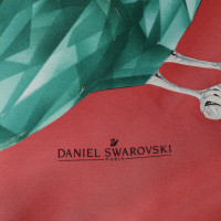 Swarovski Silk scarf with a bird motif