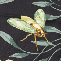 Swarovski Silk scarf with insect motif