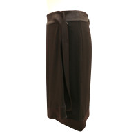 Christian Dior Wrap-around skirt with silk ribbon
