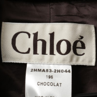 Chloé Coat in Brown 
