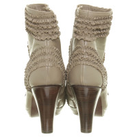 Chie Mihara Beige ankle boots