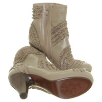 Chie Mihara Beige ankle boots