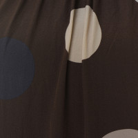 Akris Silk dress with dots