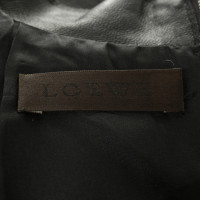Loewe Leather dress in black