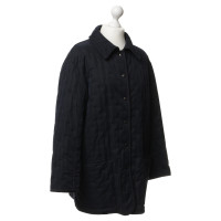 Hermès Quilted Jacket in dark blue