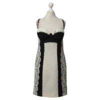Versace Pinafore dress with lace