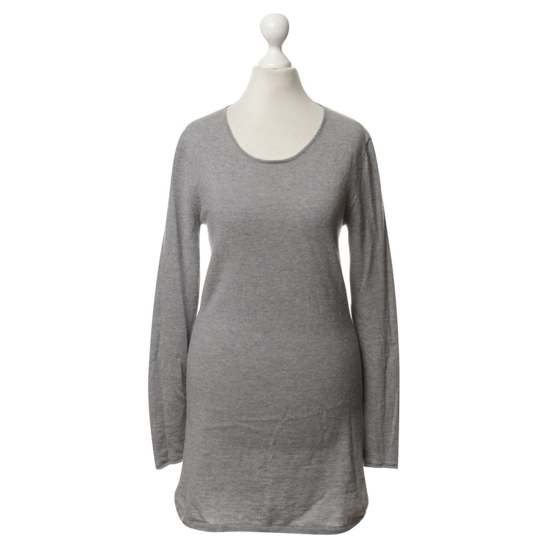 Dear Cashmere Knit dress in grey