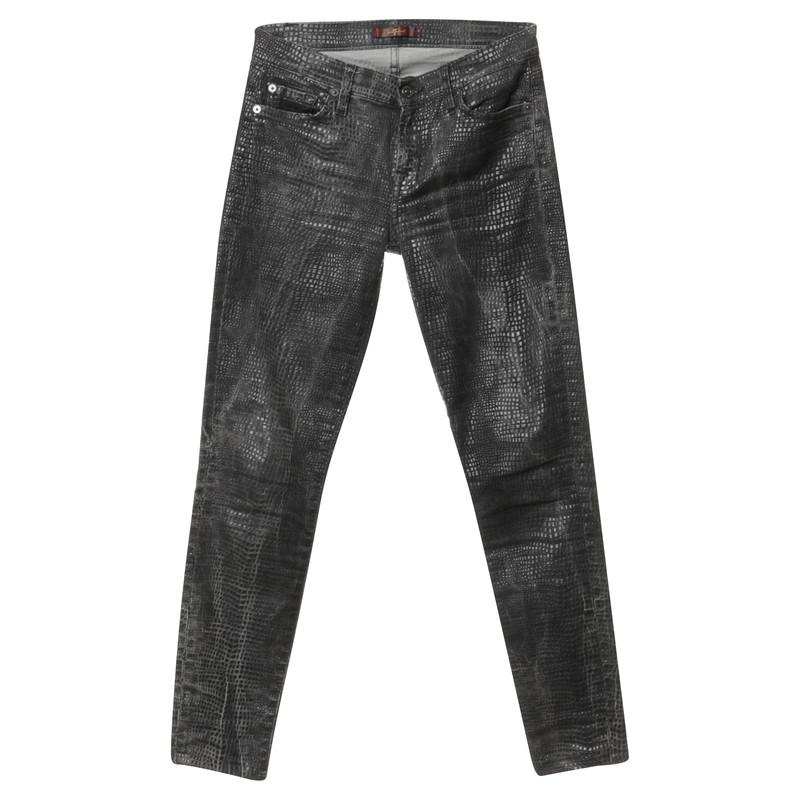 7 For All Mankind Jeans mit Textur