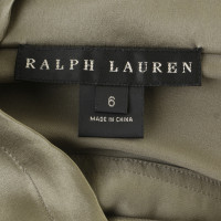 Ralph Lauren Zijde blouse in kaki