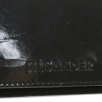 Jil Sander clutch patent leather 