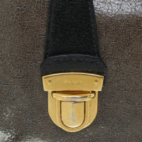 Prada clutch with rivets