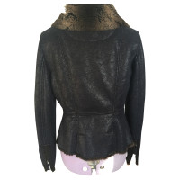 Armani Jeans Jacket with fur lining 