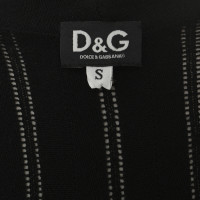 D&G Cardigan mit Lochmuster