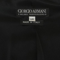 Giorgio Armani Fluweel vest met decoratieve trims