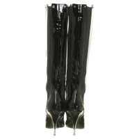 Casadei Boots with patent leather details