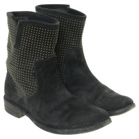 Fiorentini & Baker Suede boots with studs
