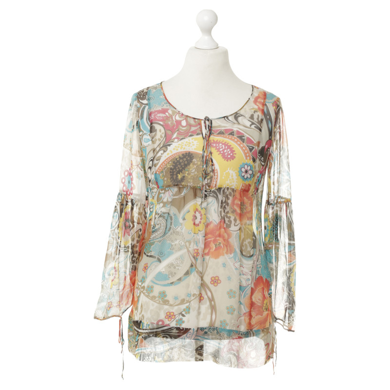 Blumarine Bluse mit Muster