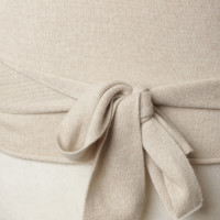 Bruno Manetti Wrap-ronde jas in beige 