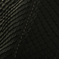 Zagliani Python leather Tote bag