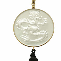 Andere Marke Lalique - Amulett mit Drache