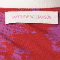 Matthew Williamson Wrap dress with pattern