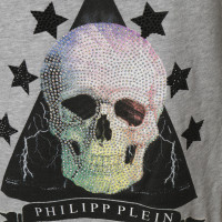 Philipp Plein T-Shirt mit Strass-Besatz