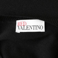 Red Valentino Brei jurk met kant trim